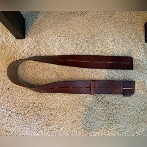 Cabi Women’s Wide Leather Belt